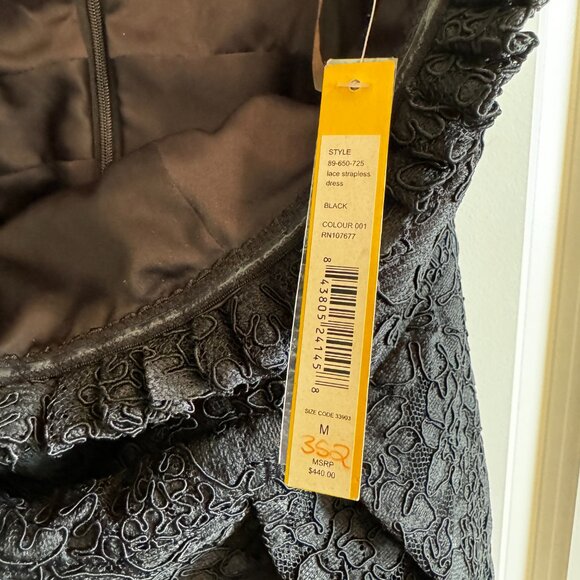 Alice + Olivia Lace Strapless Dress - Picture 5 of 8